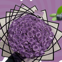 البنفسجي الفاتح اللماع